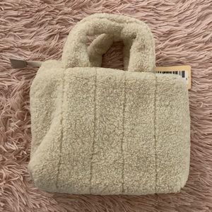 Vintage Havana Small Fuzzy Handbag